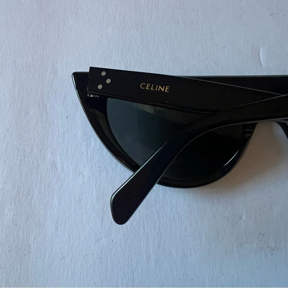 CELINE CL40228I SUNGLASSES BLACK NEW WITH CELINE CASE